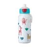 Botellas De Plástico^Mepal Botella Campus Pop-Up Animal Friends 400ml