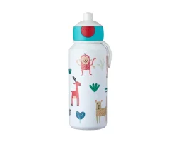 Botellas De Plástico^Mepal Botella Campus Pop-Up Animal Friends 400ml