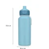 Botellas De Plástico^Mepal Botella Campus Pop-Up Cool Blue 400ml