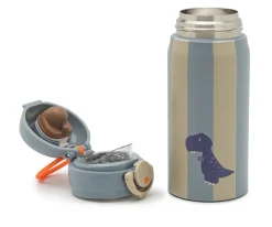 Comer Al Aire Libre^Noui Noui Botella de Acero Térmica Dino