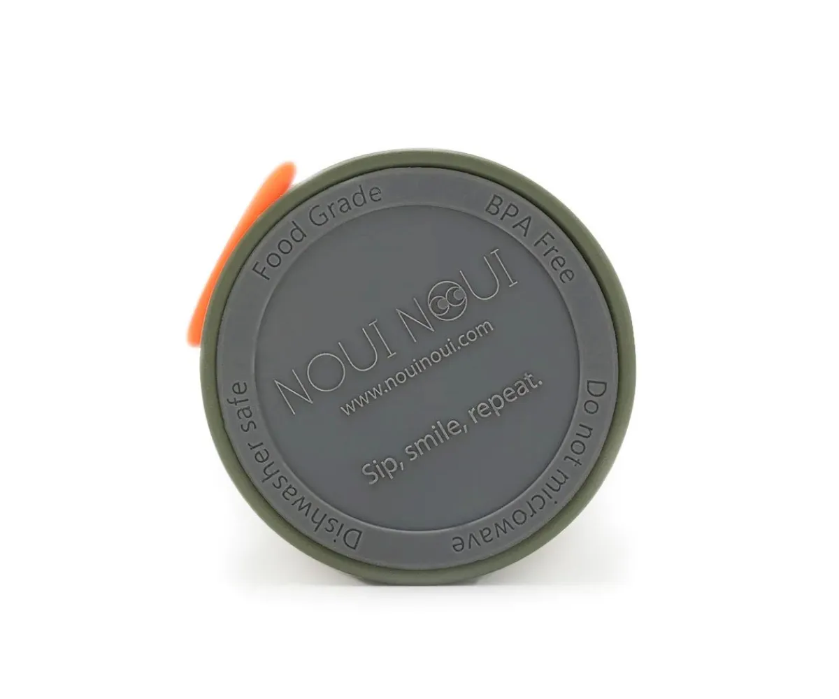 Comer Al Aire Libre^Noui Noui Botella de Acero Térmica Dino