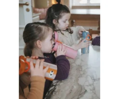 Comer Al Aire Libre^Noui Noui Botella de Acero Térmica Dino