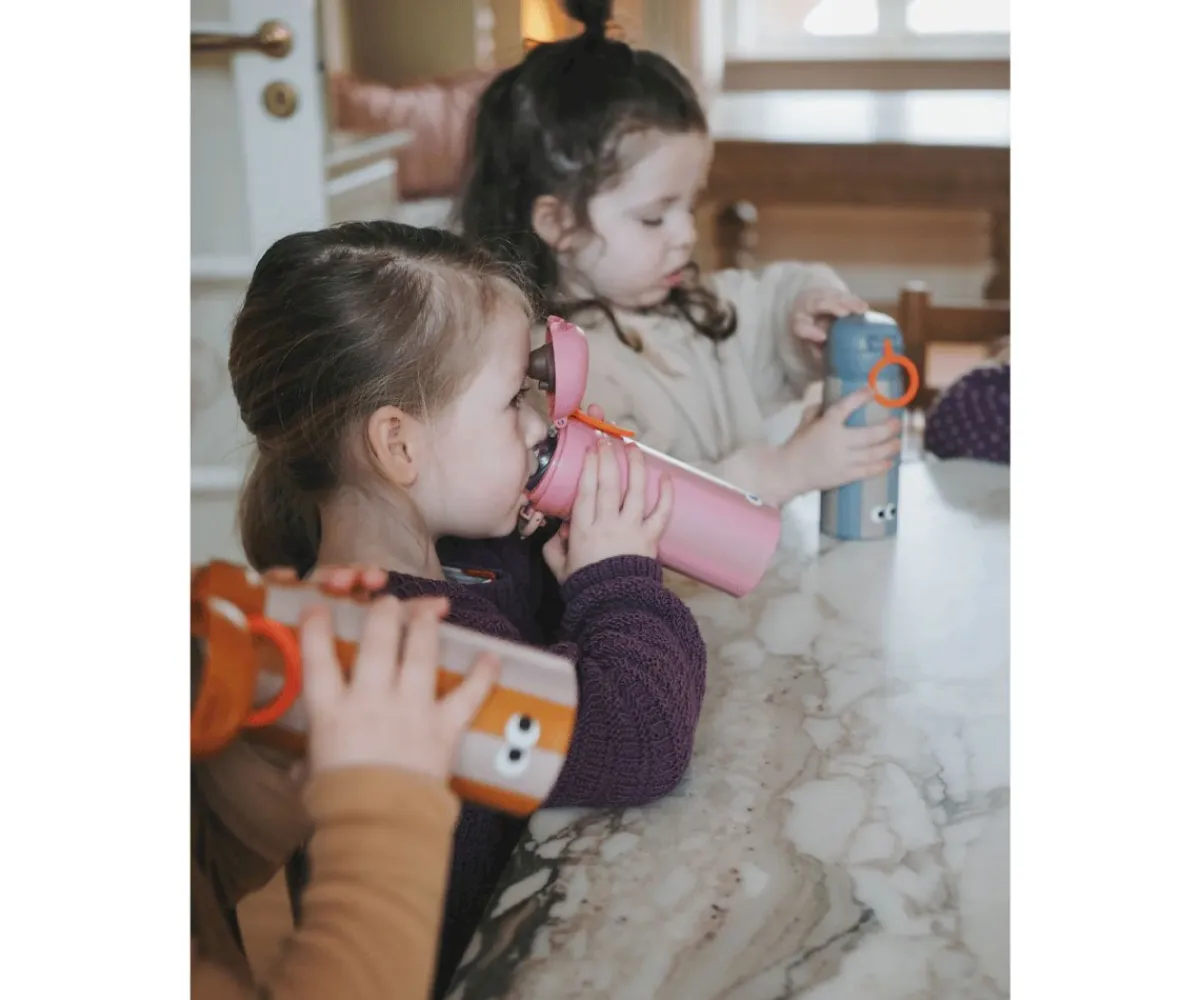 Comer Al Aire Libre^Noui Noui Botella de Acero Térmica Dino