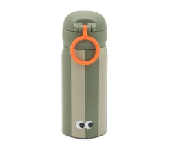 Comer Al Aire Libre^Noui Noui Botella de Acero Térmica Crocodile