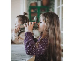 Comer Al Aire Libre^Noui Noui Botella de Acero Térmica Crocodile