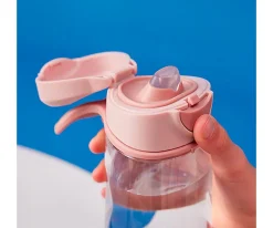 Botellas De Plástico^b.box Botella de Tritán con Boquilla y Asa 450 ml Blush Crush