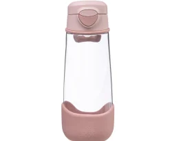 Botellas De Plástico^b.box Botella de Tritán con Boquilla y Asa 600 ml Blush Crush