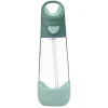 Botellas De Plástico^b.box Botella de Tritán con Pajita 600 ml Emerald Forest