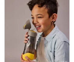 Botellas De Plástico^b.box Botella de Tritán con Pajita 600 ml Batman