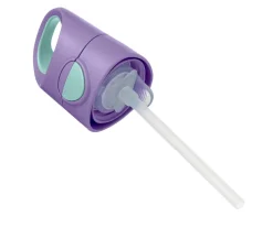 Botellas De Plástico^b.box Botella de Tritán con Pajita 450 ml Lilac Pop