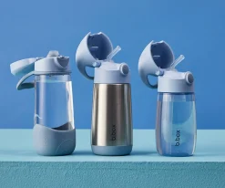 Botellas De Plástico^b.box Botella Junior con Pajita 380ml Chill Out