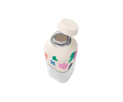 Botellas De Plástico^Monbento Botella MB Positive S Catimini Cream PaperCut 330ml