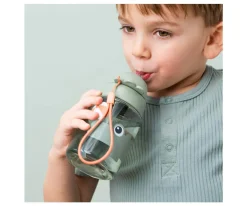 Botellas De Plástico^Done by Deer Botella Plástico con Pajita Playground Powder