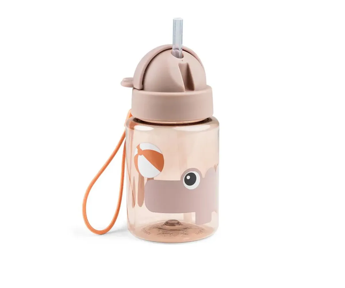 Botellas De Plástico^Done by Deer Botella Plástico con Pajita Playground Powder