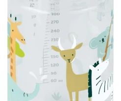 Botellas De Plástico^Miniland Botella Plástico con Pajita Kiddie Jungle Personalizable