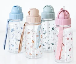 Colecciones Vuelta Al Cole^Tutete Botella Plástico Leaves Sage Personalizable