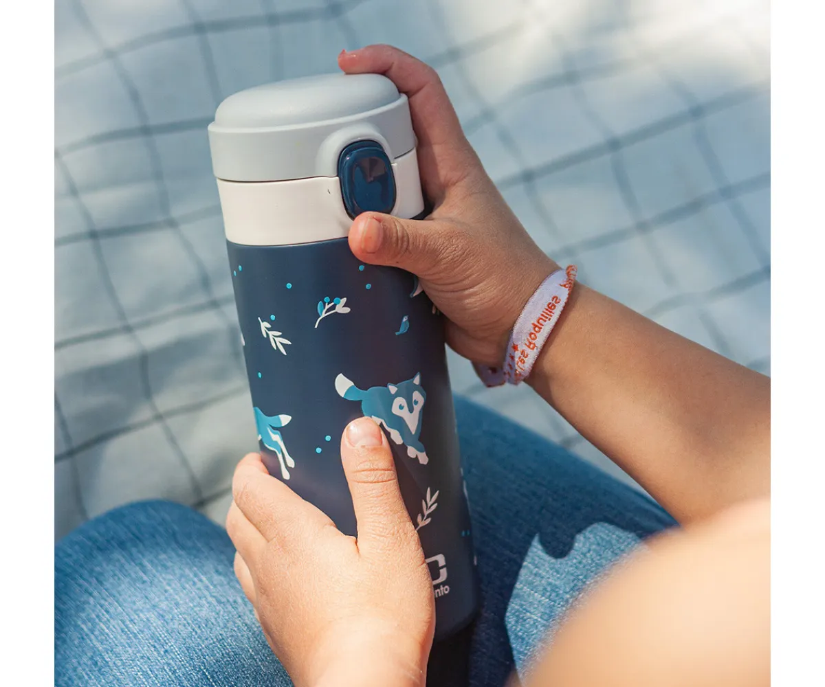 Botella Pop Wolf 360 ml Botellas Térmicas|Botellas De Acero