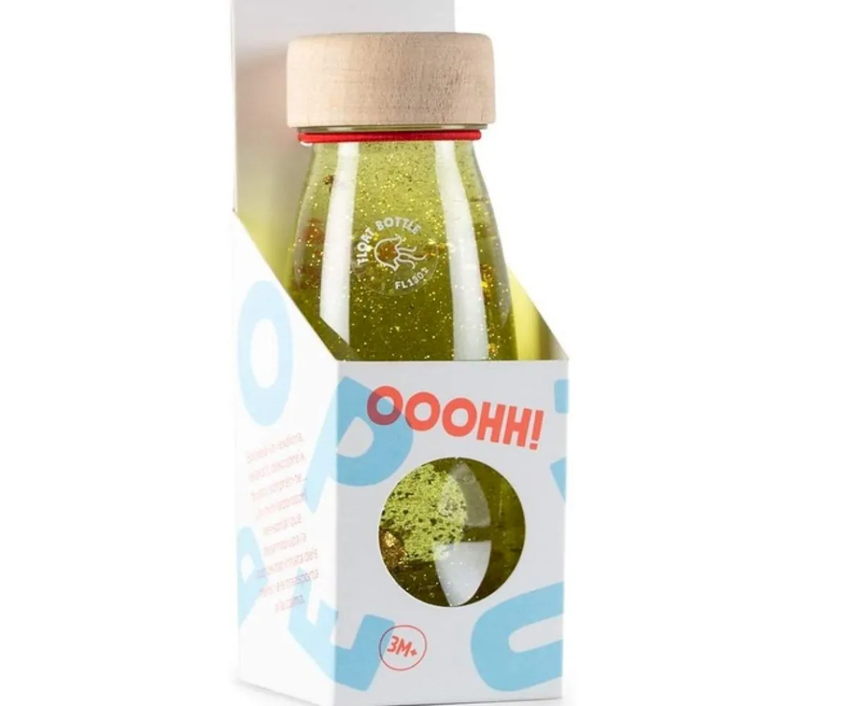 Sale Botella Sensorial Flotante Gold Niños Juguetes Bebé 6 Meses|Juguetes Para Recién Nacidos