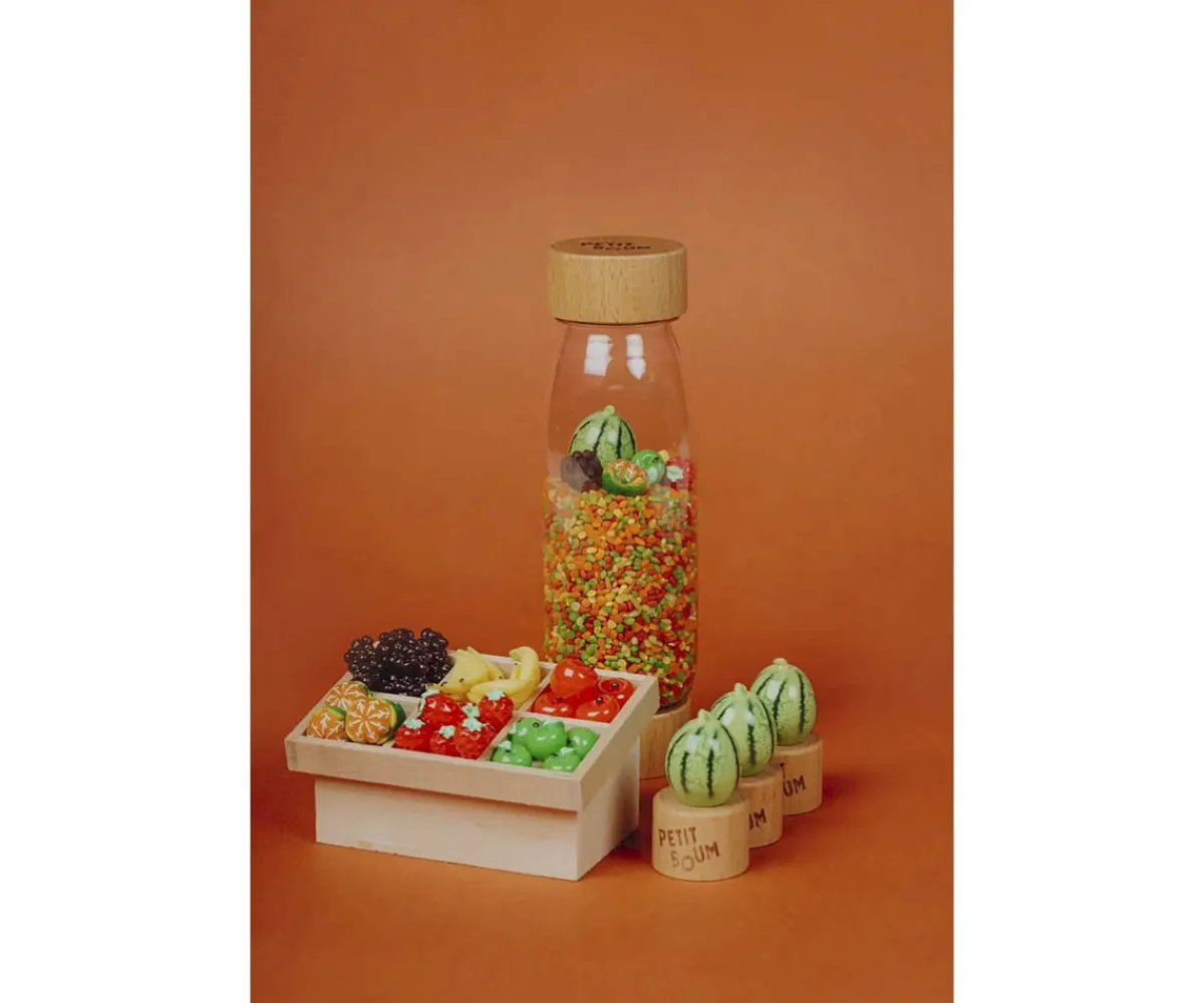 New Botella Sensorial Fruits Niños Juguetes Bebé 6 Meses|Juguetes Para Recién Nacidos