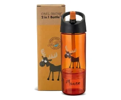 Botellas De Plástico^Carl Oscar Botella Tritán 2 en 1 Reno Orange