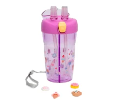 Botellas De Plástico^Petit Monkey Botella Tritán 2 en 1 Sparkling Sweets