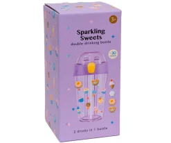 Botellas De Plástico^Petit Monkey Botella Tritán 2 en 1 Sparkling Sweets