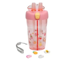 Botellas De Plástico^Petit Monkey Botella Tritán 2 en 1 Sparkling Fruits