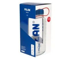 Botellas De Plástico^Milan Botella Tritán 1L Nata® 624 Transparente