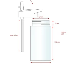 Botellas De Plástico^Kidzroom Botella Tritán Minnie Mouse Drink Up 450ml Personalizable