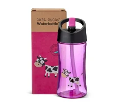 Botellas De Plástico^Carl Oscar Botella Tritán 350ml Vaca Purple