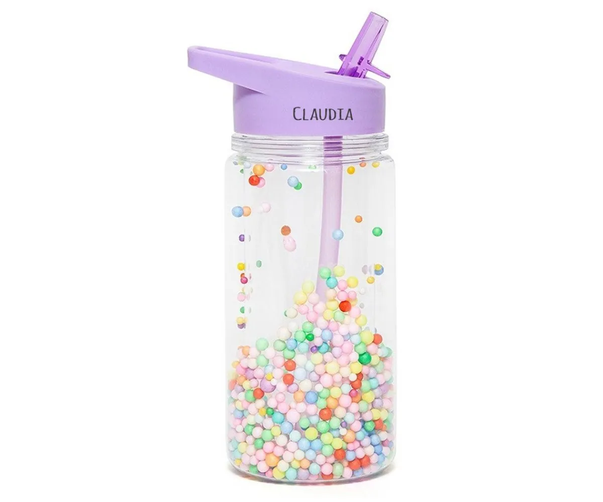 New Botella Tritán Popsicles Lilac Personalizable Botellas Para Personalizar|Botellas De Plástico