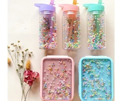 New Botella Tritán Popsicles Lilac Personalizable Botellas Para Personalizar|Botellas De Plástico