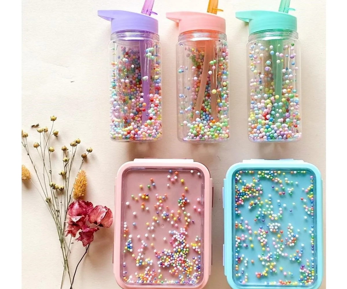 New Botella Tritán Popsicles Lilac Personalizable Botellas Para Personalizar|Botellas De Plástico