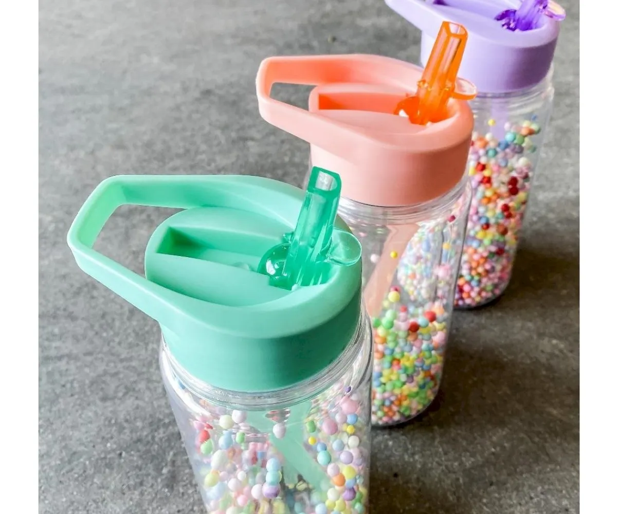 New Botella Tritán Popsicles Lilac Personalizable Botellas Para Personalizar|Botellas De Plástico