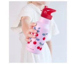 Botella Térmica Acero Cherries 350ml Botellas Térmicas|Botellas De Acero