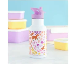 Botellas De Acero^A Little Lovely Company Botella Térmica Acero Flower Garden 350ml