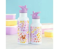 Botellas De Acero^A Little Lovely Company Botella Térmica Acero Flower Garden 350ml