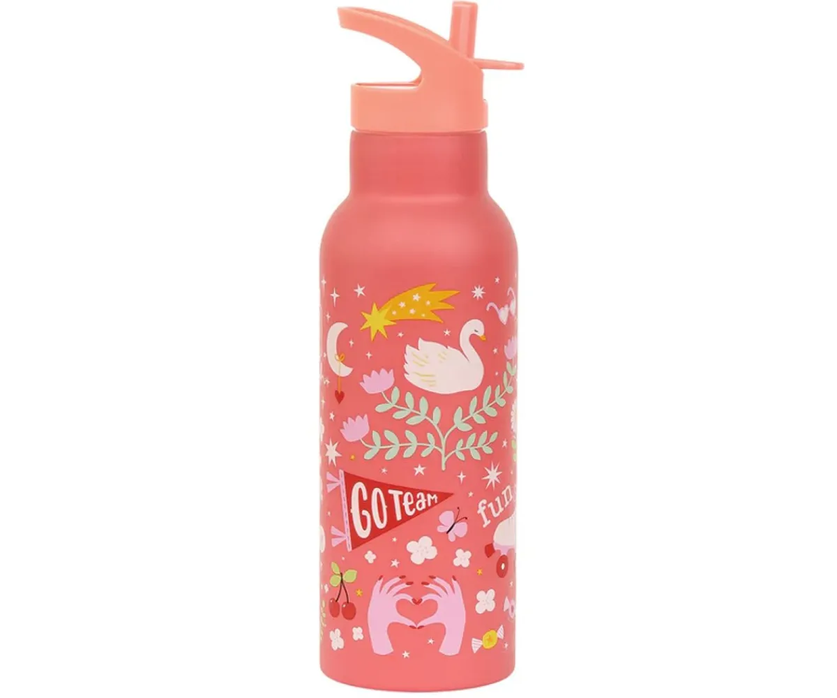 Botellas De Acero^A Little Lovely Company Botella Térmica Acero Fun 500ml