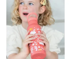 Botellas De Acero^A Little Lovely Company Botella Térmica Acero Fun 500ml