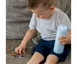 Botella Térmica Acero Piratas Azul 350ml Termos Infantiles|Botellas De Acero