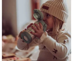 Botellas De Acero^Grech & Co Botella Térmica Acero Sip + Chug Fern Plaid 350ml