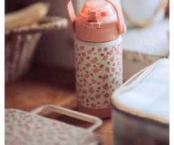 Botellas De Acero^Grech & Co Botella Térmica Acero Sip + Chug Sunset Meadow 350ml