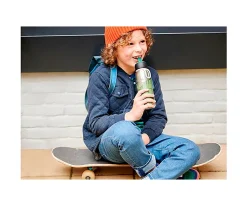 Botellas De Acero^Mepal Botella Térmica Campus Flip-Up Flowers & Butterflies 350 ml