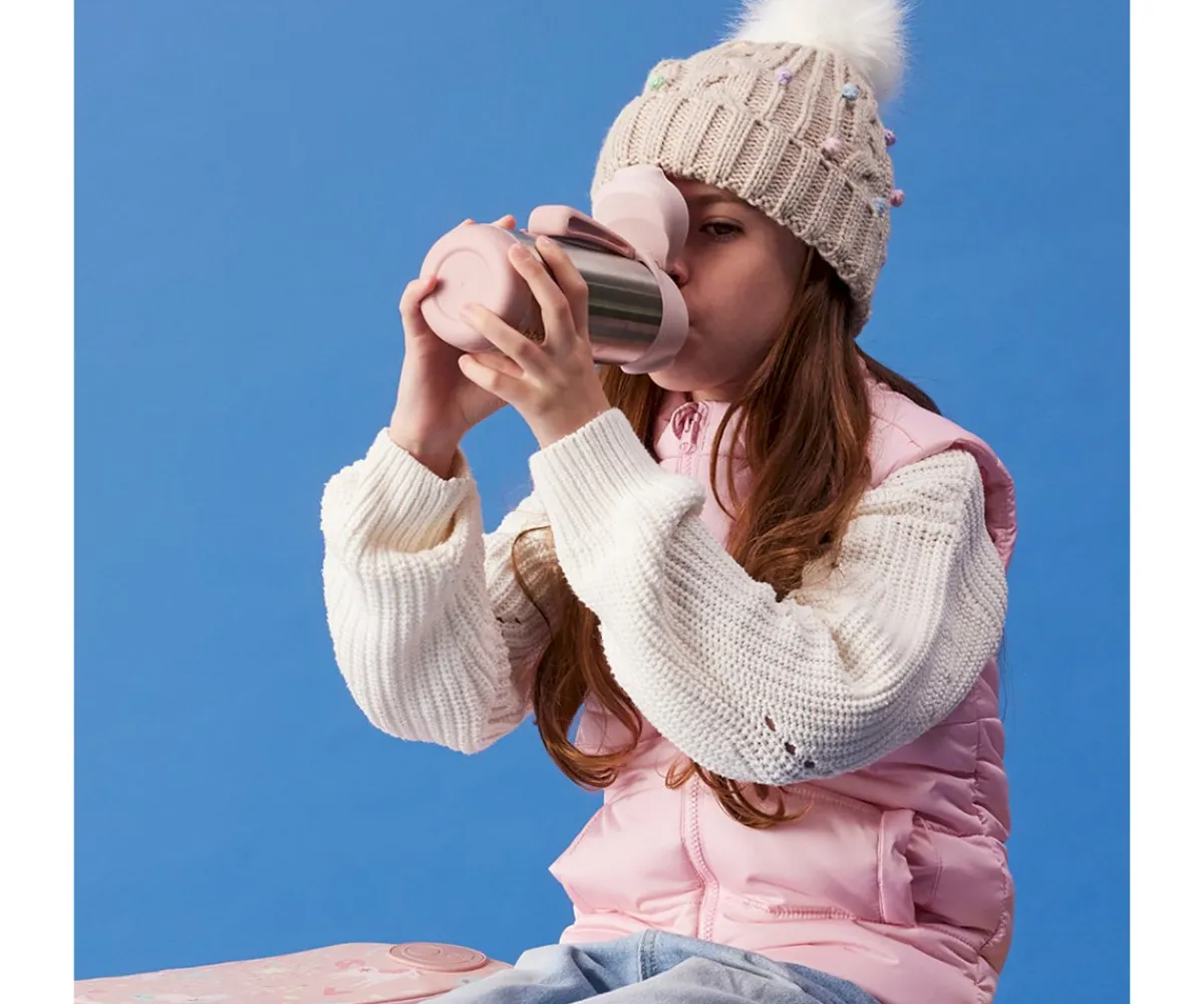 Clearance Botella Térmica con Boquilla y Asa 500 ml Blush Crush Botellas De Acero|Termos Infantiles