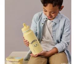 Botella Térmica con Boquilla Plegable y Asa 1L Looney Tunes Botellas De Acero|Regalos Para Madres