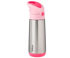 Outlet Botella Térmica con Pajita 500ml Flamingo Fizz Termos Infantiles|Botellas De Acero