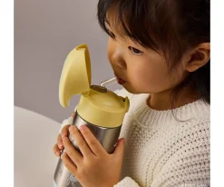 Hot Botella Térmica con Pajita 350 ml Looney Tunes Botellas De Acero|Termos Infantiles