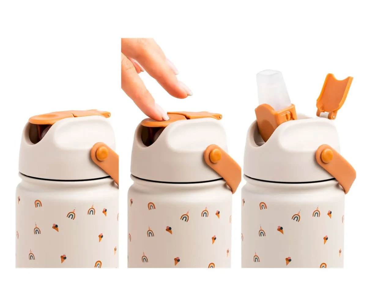 Hot Botella Térmica Fruity 420ml Botellas Térmicas|Botellas De Acero