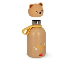 Sale Botella Térmica Infantil Teddy Bear Comer Al Aire Libre|Botellas De Acero