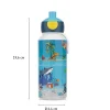 Botellas De Plástico^Mepal Botellas Campus Pop-Up Tropical Ocean 400 ml